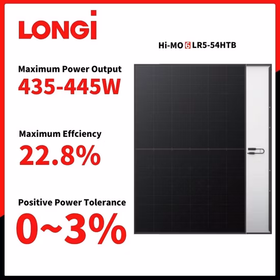 Longi Solarpanel-System für Heim-Solarstromanlage 500 W 550 W Solarmodule Solar-PV-Modul