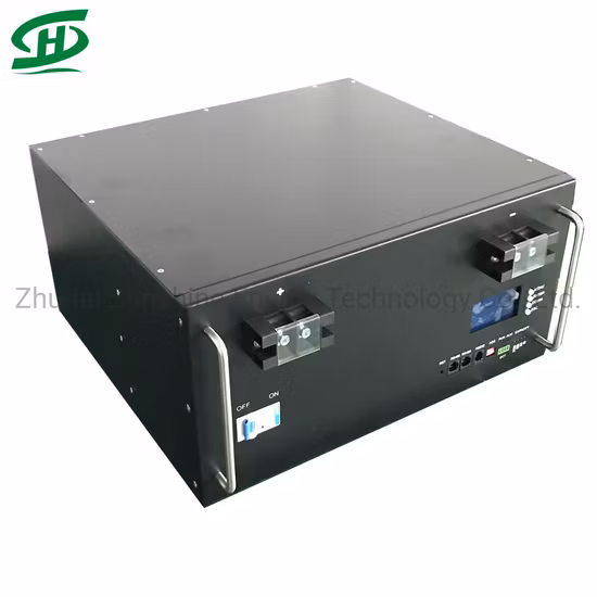 48 V 100 Ah 200 Ah 4,8 kW 9,6 kW LiFePO4-Lithium-Ionen-Powerwall-Akku für PV-Solarenergiespeichersystem. Funktioniert mit Deye-, Lux-, Sorotec-, Growatt-, Goodwe- und SMA-Wechselrichtern