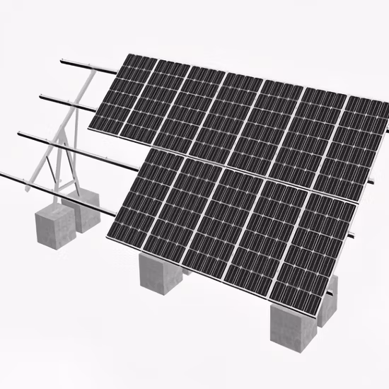 Großhandel mit Ballastdachmontage, Flachdach-Solarmontagesystem, PV-Solarpanel-Dachregal-Montagesystem, Solarregal